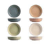 Assiette H-h - 843402 - pearl set 4 piatti fondi, porcellana, assortiti, 19cm