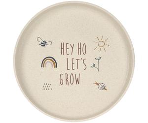 Assiette Hey ho let's grow vert Garden Explorer