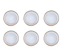 Assiette IRIS Ø21,5cm - 6 pièces - Blanc ivoire Björn