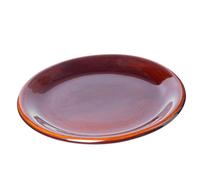 Assiette KADAX en argile avec couche de céramique, assiette, petite