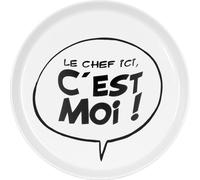 Assiette Könitz en porcelaine Astérix et Obélix (Le chef ici, C'est Moi )