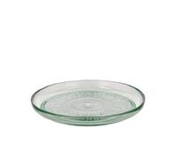 Assiette Kusintha en verre Vert Bitz