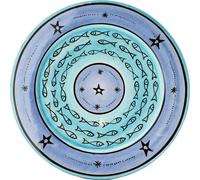 Assiette méditerranéenne en céramique Samak Bleu