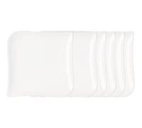 Table Passion – Assiette Melody 12x12 cm Porcelaine Blanc (lot de 6)