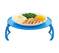 Assiette Micro-Ondes Pour Empileur Support Pliable 2 Niveaux Gain De Place | Plateau Étagère Micro-Ondes Bacon Snacks Et Restes Maison Cuisine Préparation Des Repas