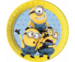 ASSIETTE MINNIONS LOVELY DIAM 23 X8