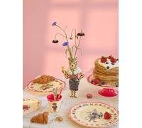 Assiette NATHALIE LÉTÉ enfant rice Neon Pink rose fluo TU