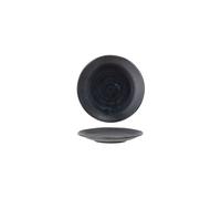 Bloomingville Assiette Yoko 24 cm Lot de 4 Noir