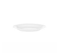 Assiette ovale en porcelaine, 20 cm