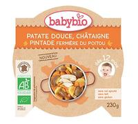Assiette Patate Douce Châtaigne Pintade 230g Babybio
