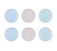Assiette PATTERN Ø21cm - 6 pièces - Pastel Björn