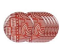 Assiette plate Abel 26 cm (lot de 6) - - Rouge - Grès