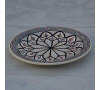 Assiette plate Bakir gris - D 24 cm