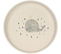 Assiette plate baleine Little Water