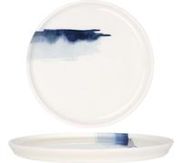Assiette plate Bonna - Blue Wave - Porcelaine - 28 cm