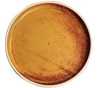 Assiette Plate Bord Droit 180 mm 6 Coloris x 6 Olympia Canvas Rouge