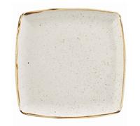 Assiette Plate Carré Girlfriends,Blanc Porcelaine 26,8 CM Churchill - Restaurant