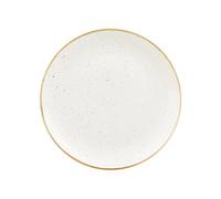 Assiette Plate Churchill Stonecast, Porcelaine, Barl White, Blanc 29x2x29 Cm