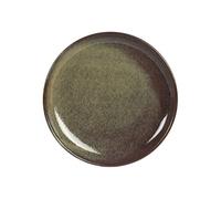 Assiette plate Cilaos 27,5 cm (lot de 6) - - Vert - Grès