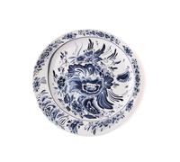 DIESEL LIVING WITH SELETTI set de 6 assiettes de diner CLASSIC ON ACID HOLLANDIA FLOWERS