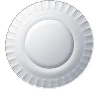 Assiette plate - DURALEX - Paris - 23 cm - Verre trempé - Compatible lave-vaisselle