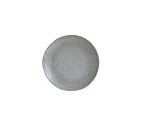 Assiette plate en grès gris-bleu, ronde, unie - House Doctor, Rustic - Ø20x2 cm