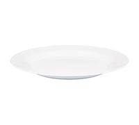 Assiette plate en polycarbonate blanc | Marque Stor