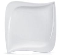 Assiette plate en porcelaine MONA 25x25 cm