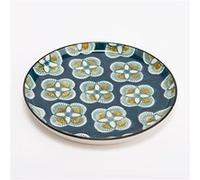 Assiette plate Imany bleu 26 cm - 5 dont 1 offerte (lot de 6) - - Décoré - Grès