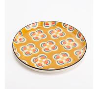 Assiette plate Imany jaune 26 cm - 5 dont 1 offerte (lot de 6) Amadeus