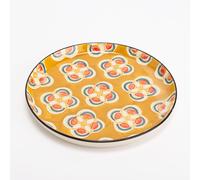 Assiette plate Imany jaune 26 cm - 5 dont 1 offerte (lot de 6) - - Jaune - Grès