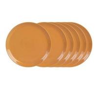 Assiette plate itit safran 25 cm (lot de 6) - Trend'up