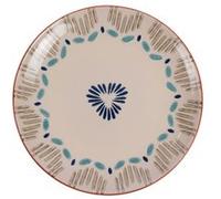 Assiette plate Keola 26 cm (lot de 6) - Amadeus - Blanc - Grès Blanc G