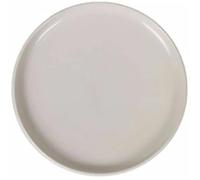 Assiette Plate - La Mediterránea - Ivoire Brillante - 27 Cm - Lot De 6 Unités - Multicolore