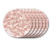Assiette plate Léa rouge 27 cm (lot de 6) - Table Passion