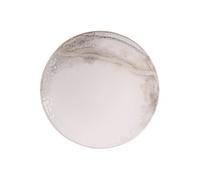 Table Passion – Assiette plate Mojave 27 cm – Grès blanc – Beige – Lot de 6