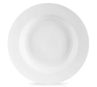 Assiette plate MONA en porcelaine profonde, 24,5 cm, 350 ml
