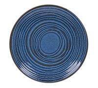 Assiette plate Moon bleu 27 cm (lot de 6) - Table Passion