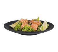 Assiette plate NERO, diamètre: 420 mm, noir