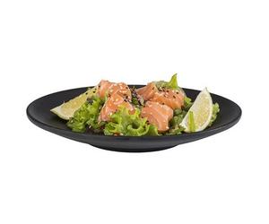 Assiette plate NERO, diamètre: 420 mm, noir