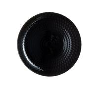 Assiette Plate Noire 25 Cm Pampille - Luminarc