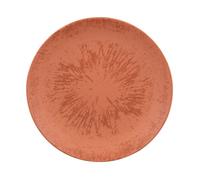 Table Passion – Assiette plate Onyx 27 cm Terracotta en grès (lot de 6)