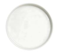 Assiette Plate Oslo Blanche Nordique Ronde En Porcelaine Ø 28 Cm - Saturnia