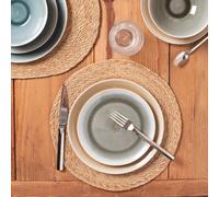 Assiette plate Oslo grise 27cm