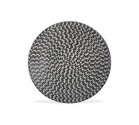 Assiette plate Patio 27 cm (lot de 6) - Table Passion - Noir - Grès Noir G