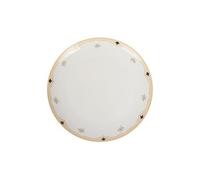 Assiette plate Poésie 26,5 cm (lot de 6) - - Crème / Ivoire - Porcelaine