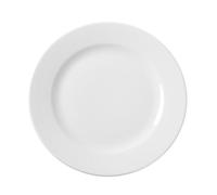 Hendi Assiette plate Ø200 mm porcelaine blanche – micro-ondes et lave-vaisselle – Pack 12