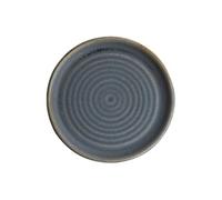 Assiette Plate Restaurant 265 mm - 6 Couleurs - x 6 - Olympia Canvas - Bleu - Grès x24mm Bleu