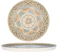 Assiette plate Rinart - Celest - Porcelaine - 28 cm