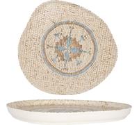 Assiette plate Rinart - Celest - Porcelaine - 30 cm